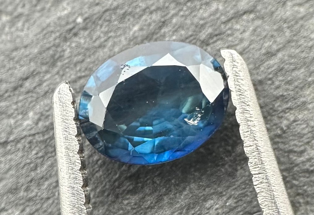 Sans prix de réserve Bleu Saphir  - 1.19 ct - Antwerp Laboratory for Gemstone Testing (ALGT) #4.3