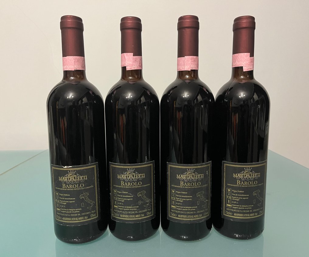 1995 Martelletti - Barolo - 4 Bottles (0.75L) #1.0