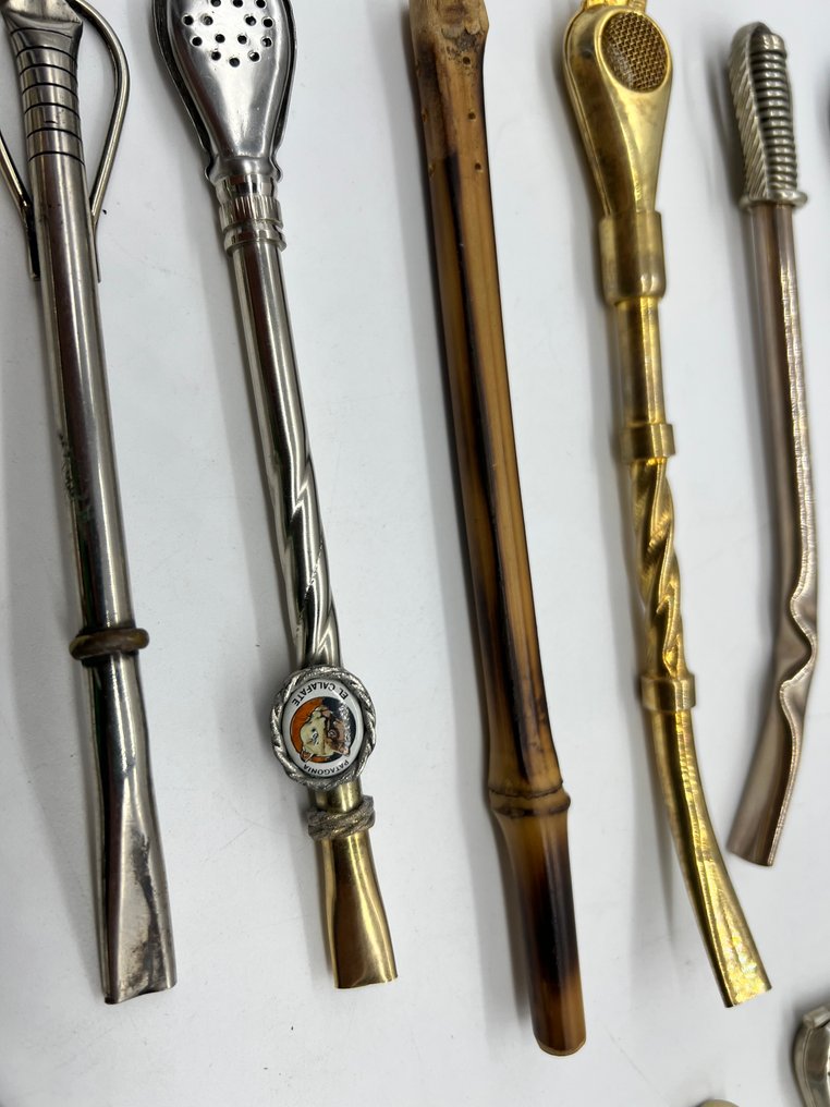 Σουρωτήρι τσαγιού - Ξύλο, Gold plated, αλπακά, Ορείχαλκος #2.1