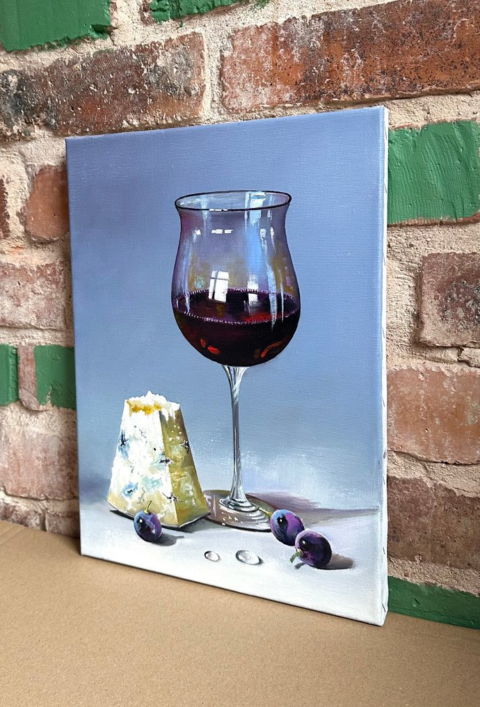 Alexander Nakonechny (1971) - Red wine and cheese #4.3