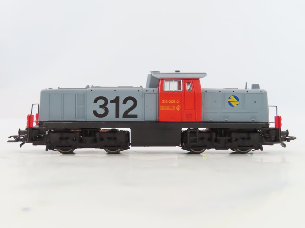 Roco H0轨 - 43457.1 - 柴油内燃机车 (1) - BR 312 - RENFE #1.0