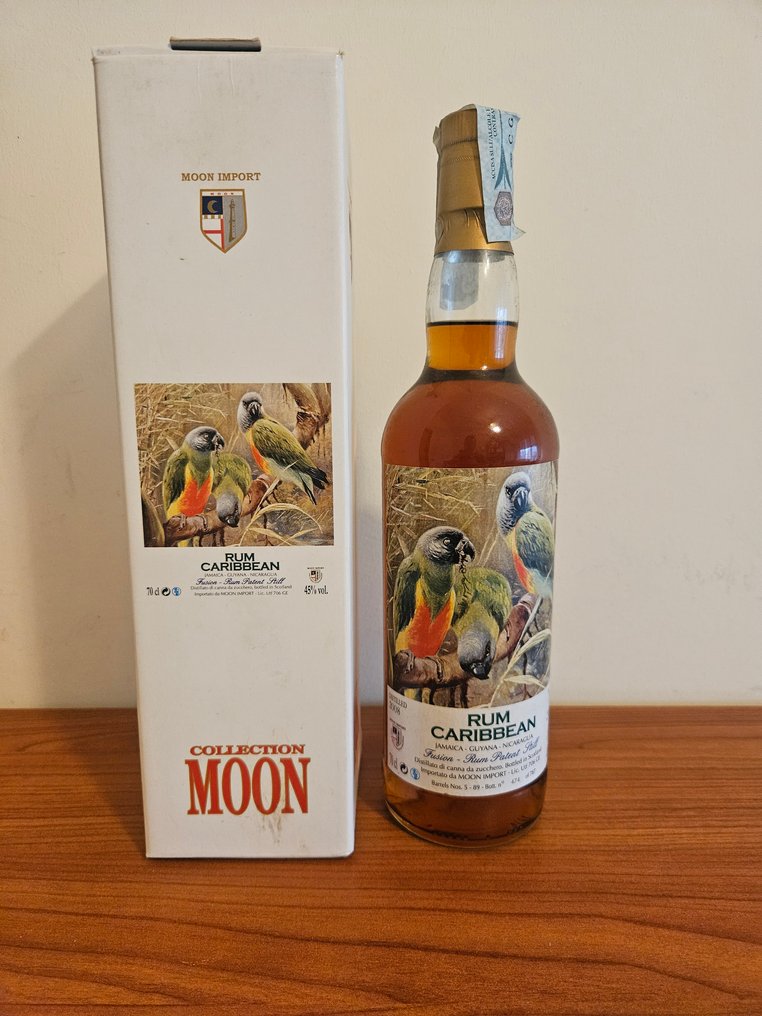 Rum Caribbean 2008 Moon Import   - b. 2017  - 70cl #1.0