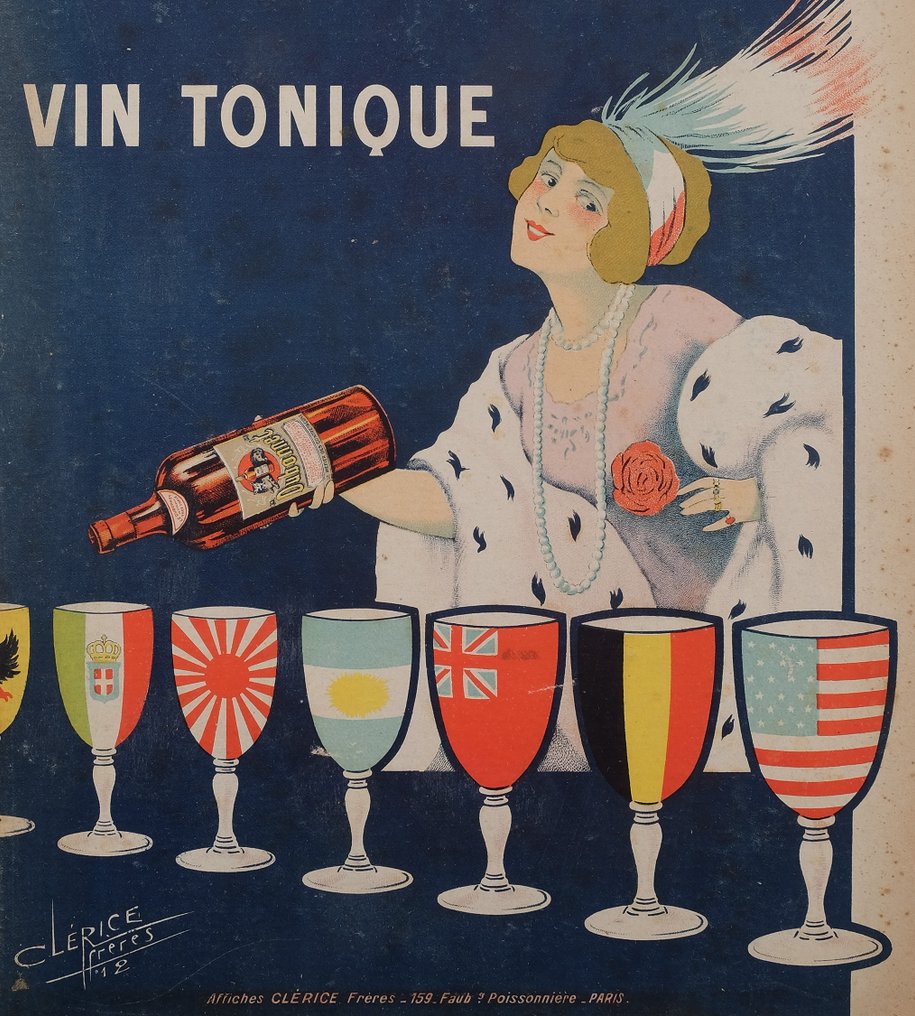 Clérice - Clérice - Dubonnet - Vin Tonique - 1910s #4.3