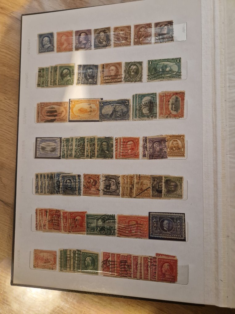 Ηνωμένες Πολιτείες 1870/1922 - Ηνωμένες Πολιτείες. Μεγάλη συλλογή από μεταχειρισμένα γραμματόσημα της περιόδου 1870/1992, #4.3