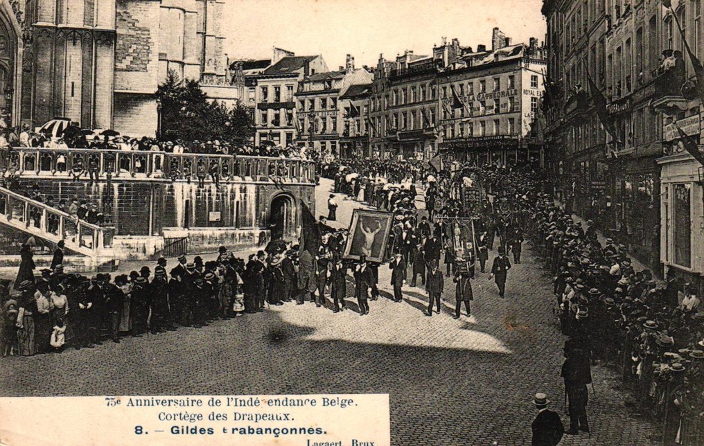 Belgien - Städte und Landschaften - Stadt Brüssel - Postkarte (500) - 1904-1955 #1.0
