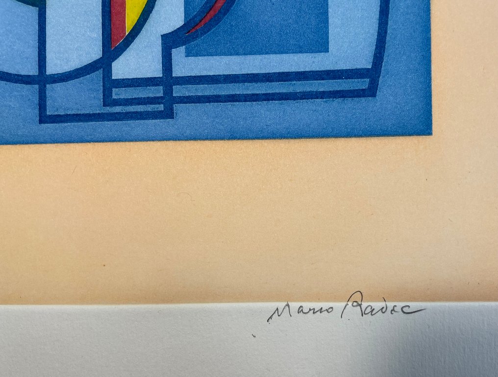 Mario Radice (1898-1987) - Composizione S.P.I.R.A.N. #2.1