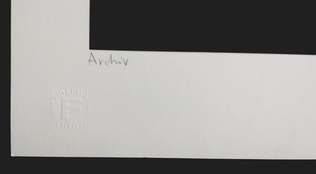 Willi Kissmer (1951-2018) - Mit Seidenkreuz (met een zijden kruis) #2.1