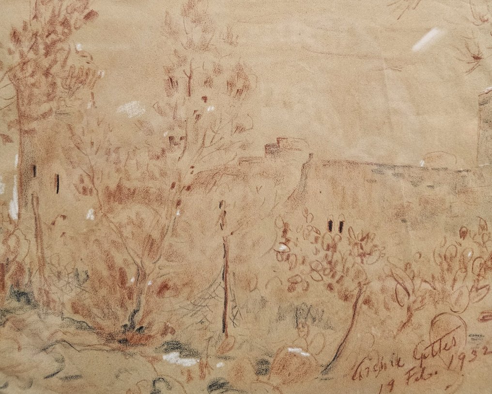 Archie Gittes (1903-1991) - NO RESERVE - Landscape #1.0