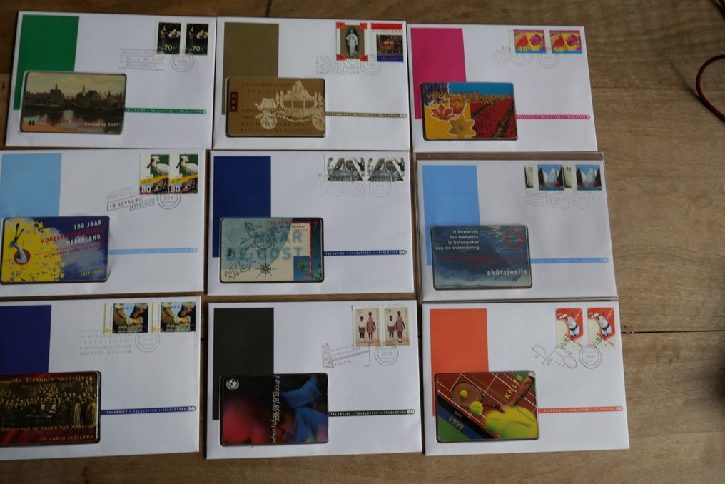 Netherlands 1982/1999 - A batch of telegrams, ECU letters, etc. #2.1