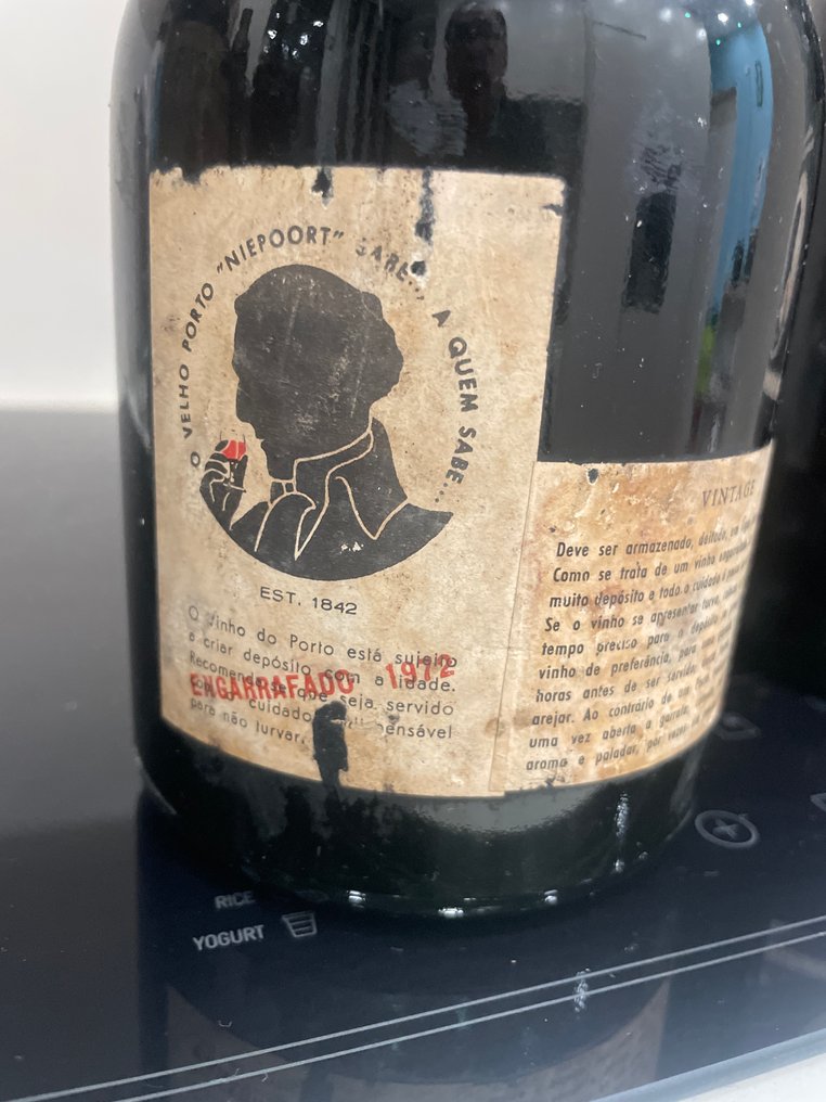 1970 Niepoort - Colheita Port, Vintage Port - Douro - 2 Flaskor (0,75L) #2.1
