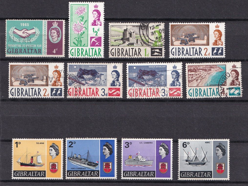 British Commonwealth 1856 - very nice  collection #4.3