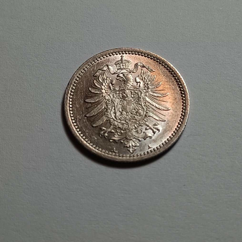 德国， 帝国 50 Pfennig 1876. Condition  (没有保留价) #1.0