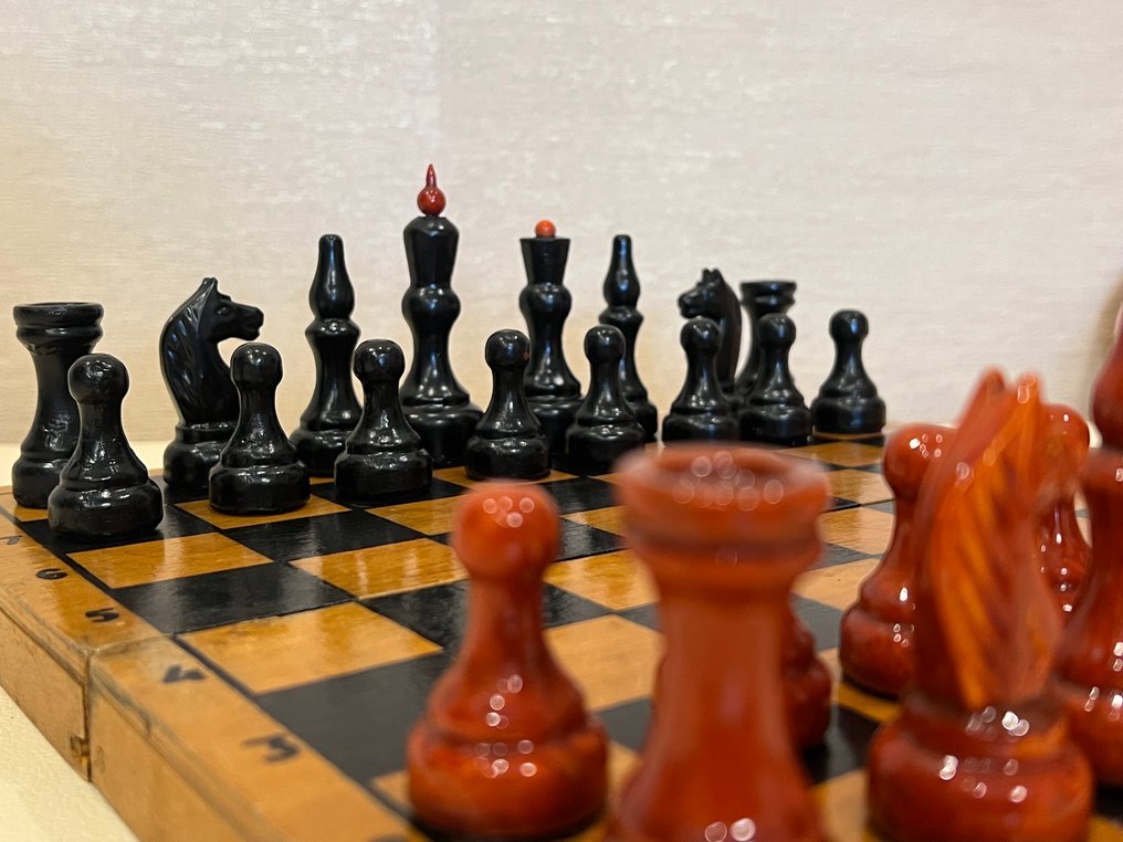 Σετ σκακιού - USSR/Collectible chess/1967 - Ξύλο #3.2