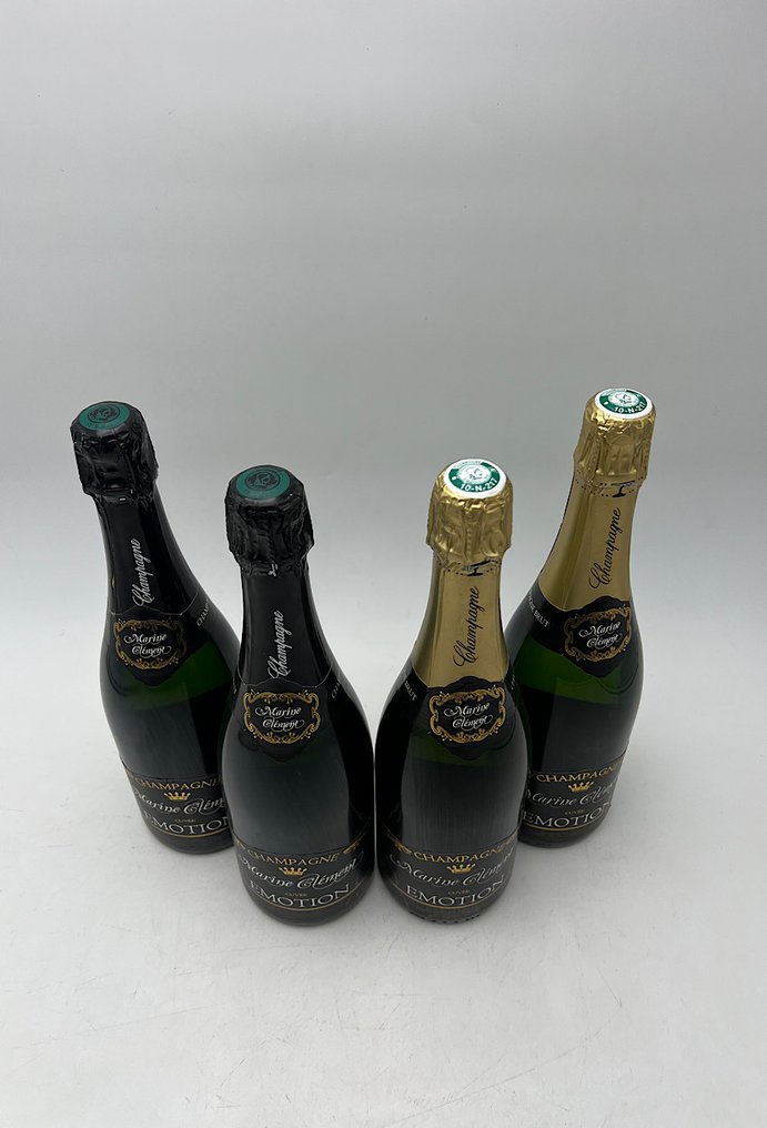 Marine Clement, Emotion - Champagne - 4 Flasker  (0,75 l) #1.0
