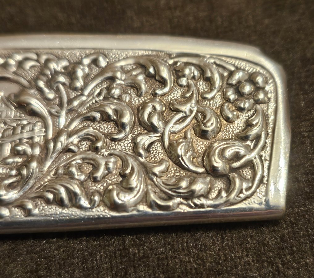 Portacarte - .835 argento - Portacipria in argento, testato come argento. #4.3