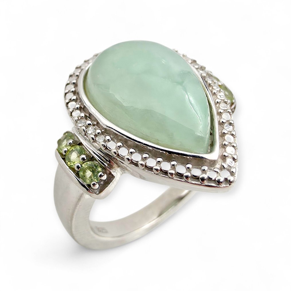 No reserve price - Ring Silver - (Certified) #1.0