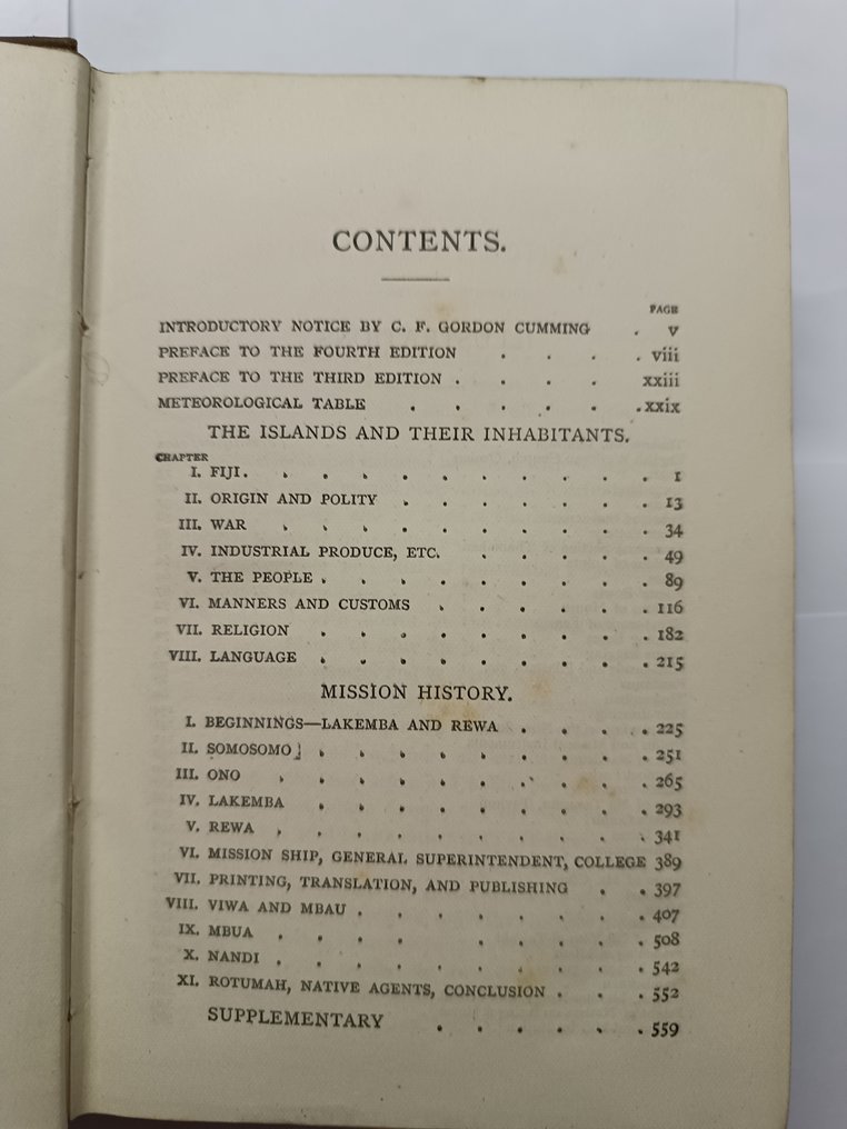 Thomas Williams/James Calvert - Fiji and the Fijians; and Missionary Labours Among the Cannibals - 1870 #3.2