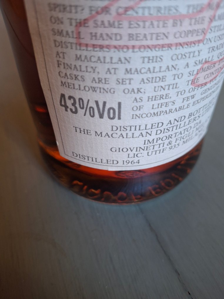 Macallan 1964 25 years old Anniversary Malt - b. 1989 - 75 cl #1.0