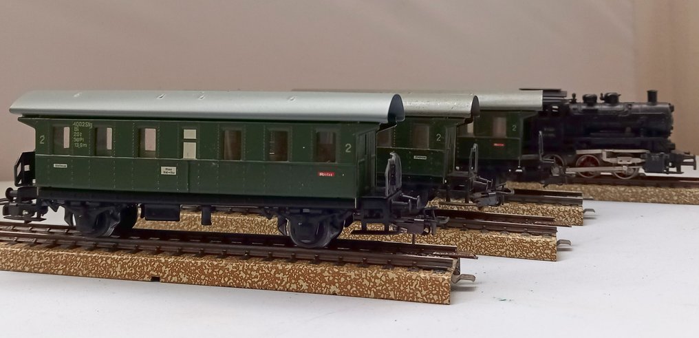 Märklin H0 - 3000/4000/4002/4040/7329 - Modeleltog (8) - BR89 med donderbussen - DB #1.0