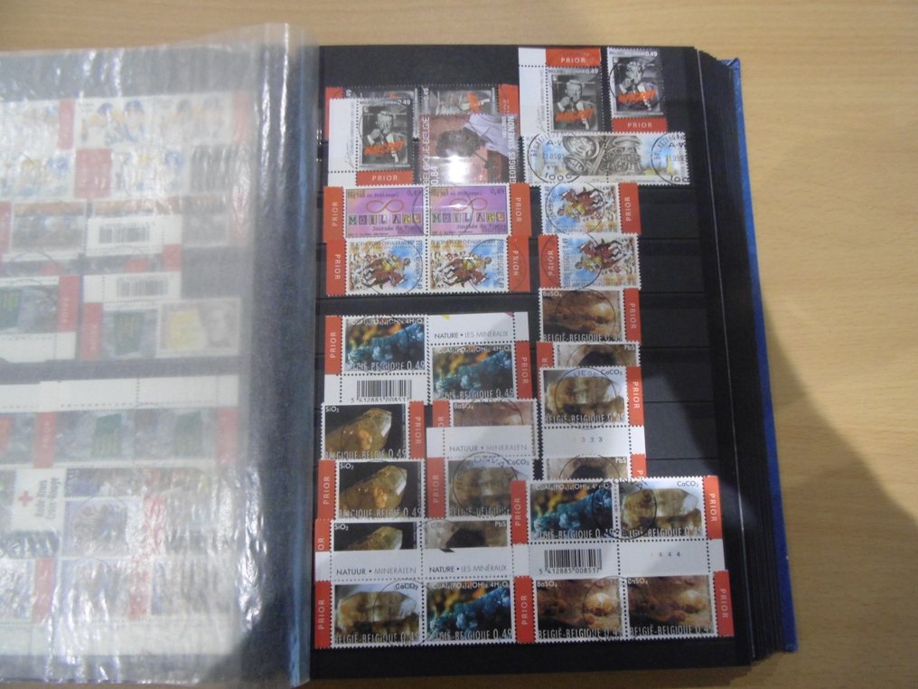 Βέλγιο 2002/2003 - Περίπου πλήρης συλλογή με όλες τις κεντρικές σφραγίδες από διάφορους δήμους. #4.3