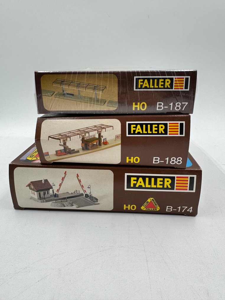 Faller H0 - B-187, B-188, B-174 - Kituri de construit machete tren (3) #2.1