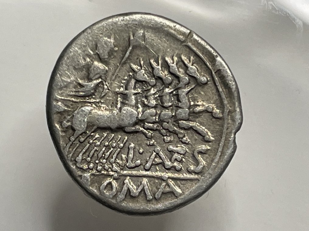 Ρωμαϊκή Δημοκρατία. L. Antestius Gragulus, 136 BC. Denarius Rome #1.0