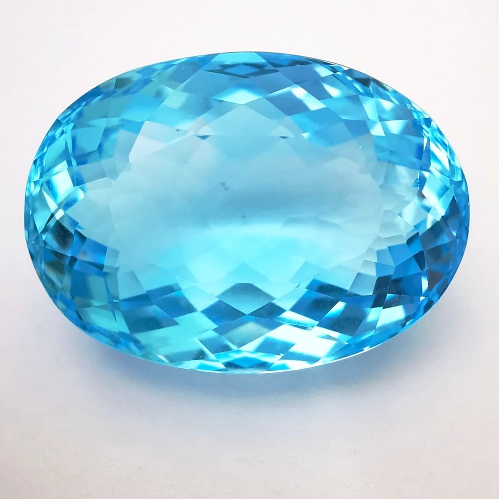 No reserve price Topaz  - 42.50 ct - Antwerp Laboratory for Gemstone Testing (ALGT) - Sky Blue Topaz #1.0