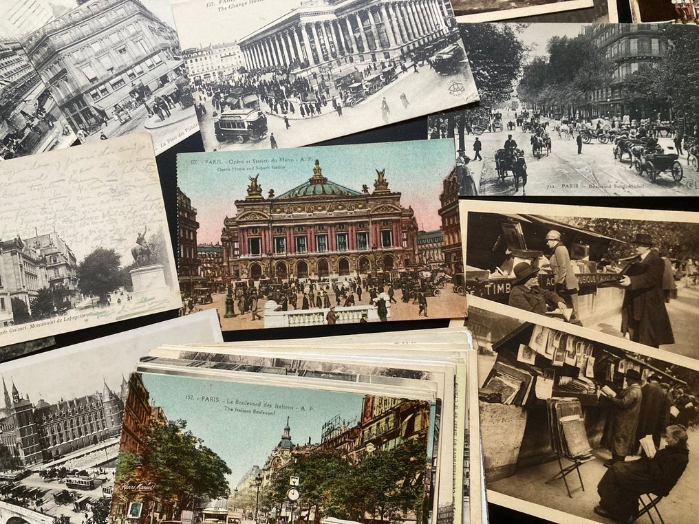 法国 - 巴黎 - 明信片 (50) - 1900-1940 #1.0