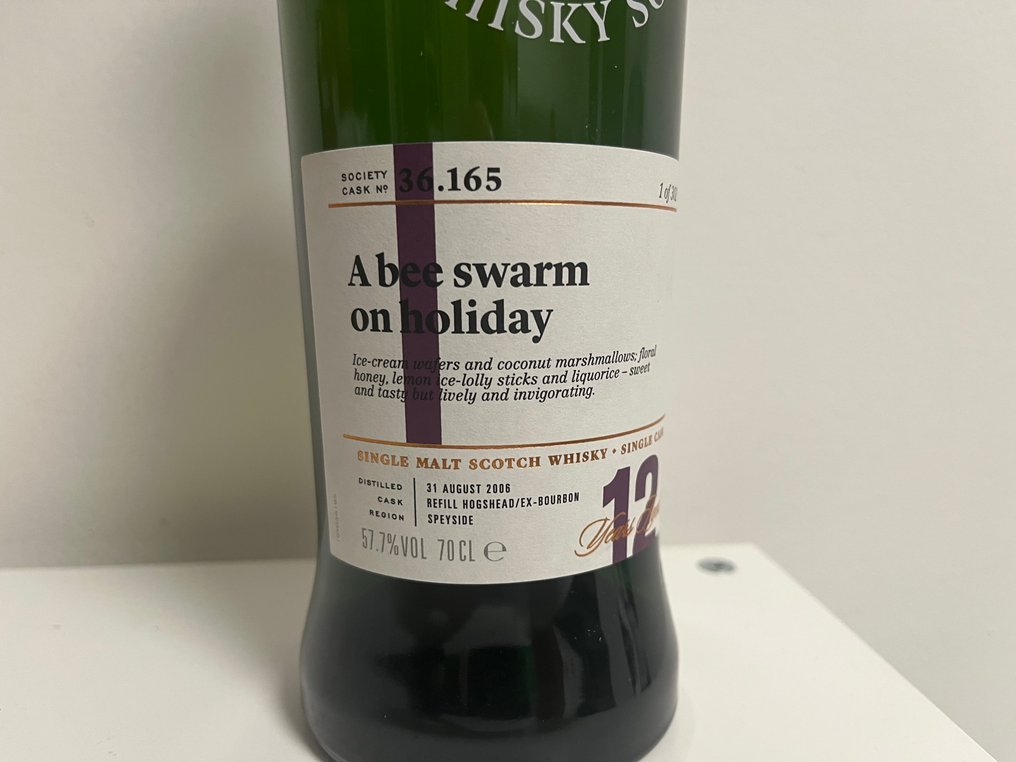 Benrinnes 2006 12 years old cask no. 36.165 - 苏格兰麦芽威士忌协会  - 70厘升 #4.3