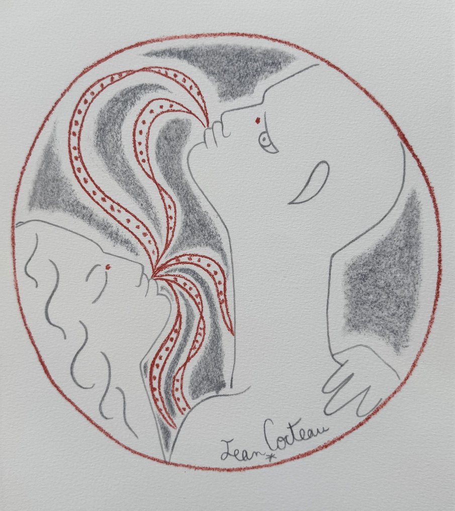 Jean Cocteau (1889-1963) - Couple de faune #2.1