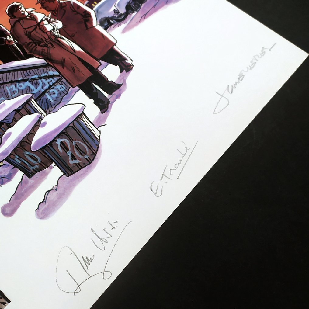 Mézières, Jean-Claude - 1 Offset Print - Valerian et Laureline - Brooklyn station Terminus cosmos #1.0