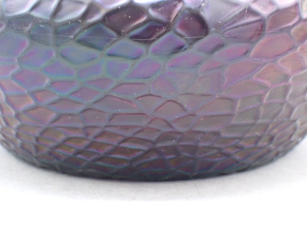 Kralik - Vase -  Mørk iriserende  - Glas #4.3