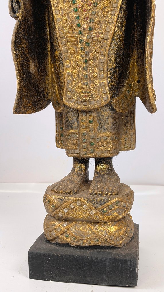 Groot beeld ( 81 cm ) Staande Boeddha - Άγαλμα - Ταϊλάνδη  (χωρίς τιμή ασφαλείας) #2.1