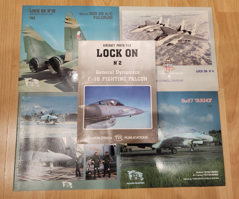 Album fotografico - Su-27 'SUKHOI', BRITISH PHANTOMS F-4J/FGR.1 & FGR.2, F15 C/D EAGLE, Mikoyan MIG 29 A/C FULCRUM, - 1984 #1.0