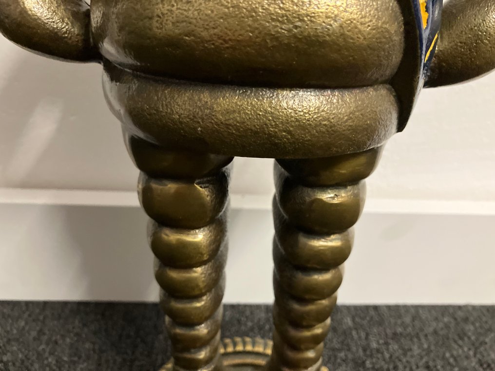 Michelin - 雕塑, Bibendum (Gouden editie) - 37 cm - 铝 #2.1