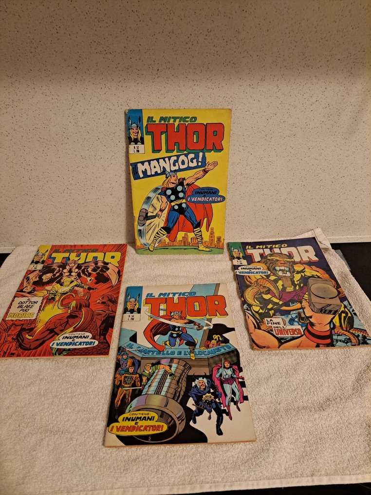 雷神 nn. 48, 49, 51/59 - 11 Comic - 第一版 - 1973 #1.0