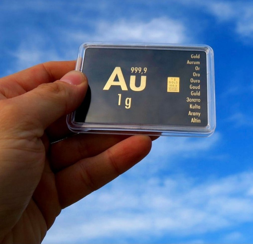 1 grammo - Oro .999 - Sigillato, Sigillato e con certificato (Senza prezzo di riserva) #1.0