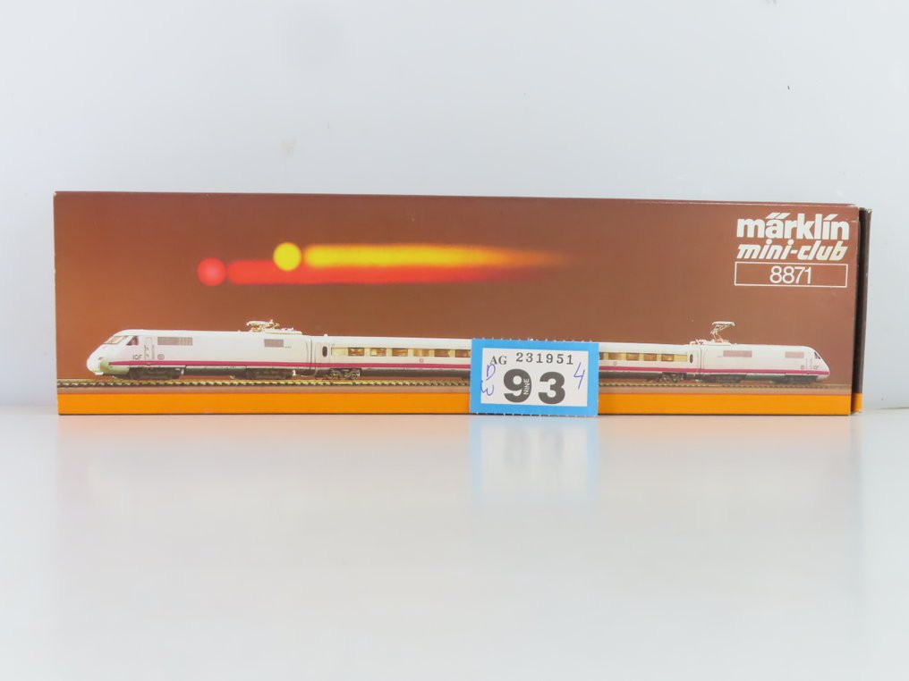 Märklin Z - 8871 - Togenhed (1) - 4-delt elektrisk togsæt ICE BR 410 - DB #3.2