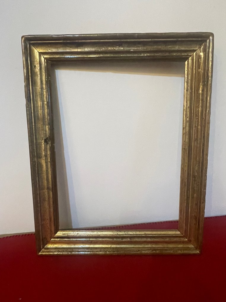 Cornice  - antica dorata a guazzo - Italia, del XIX secolo #1.0