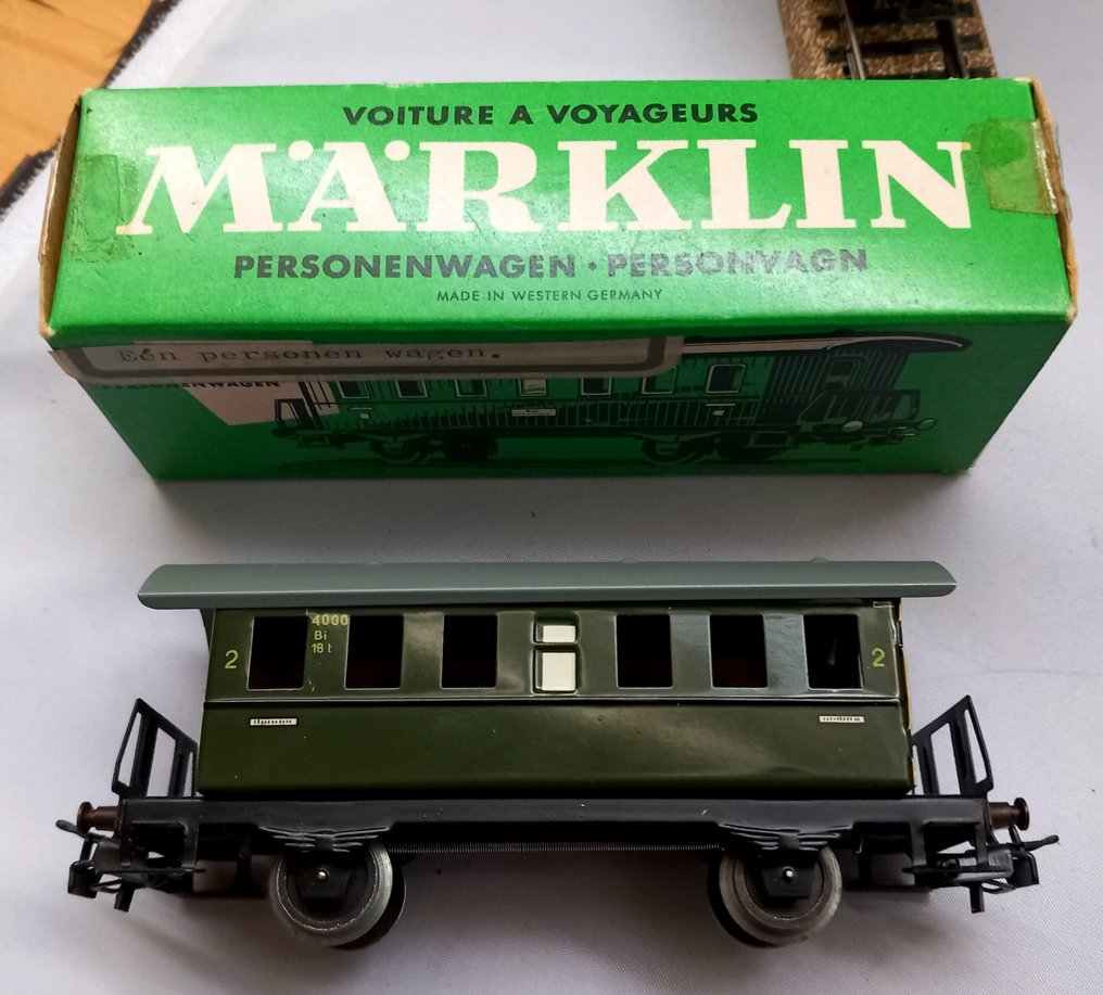 Märklin H0 - 3000/4000/4002/4040/7329 - Modeleltog (8) - BR89 med donderbussen - DB #2.1