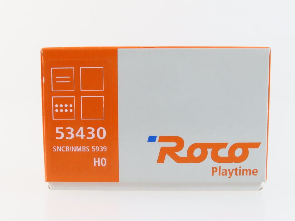 Roco H0轨 - 53430 - 柴油内燃机车 (1) - 霍尔德 59 - NMBS #3.2