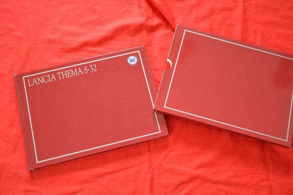 Brochure - Lancia - Lancia Thema 8.32 Ferrari brochure folder prospekt depliant #1.0