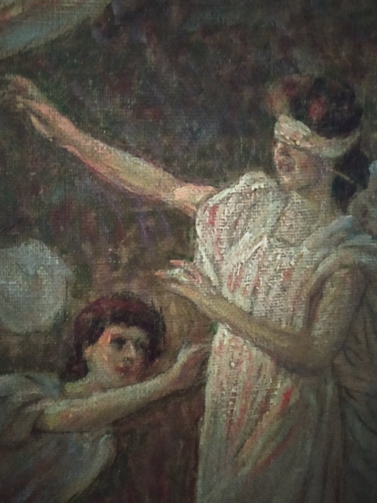 Scuola Italiana ( reca monogramma VG 1914 ) - La primavera #4.3
