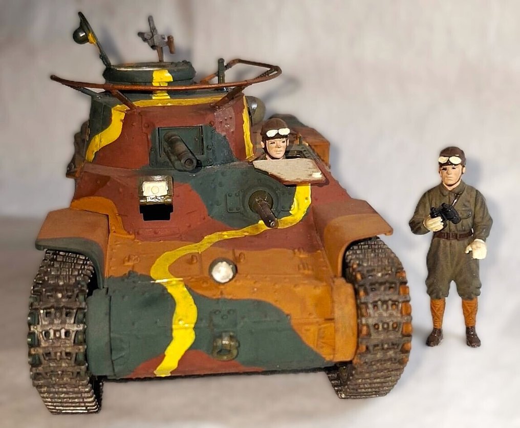1:35 - Στρατιωτικό όχημα μοντελισμού - TAMIYA - 35075 - 1975 - JAPANESE MEDIUM TANK CHI-HA - TYPE 97 #2.1