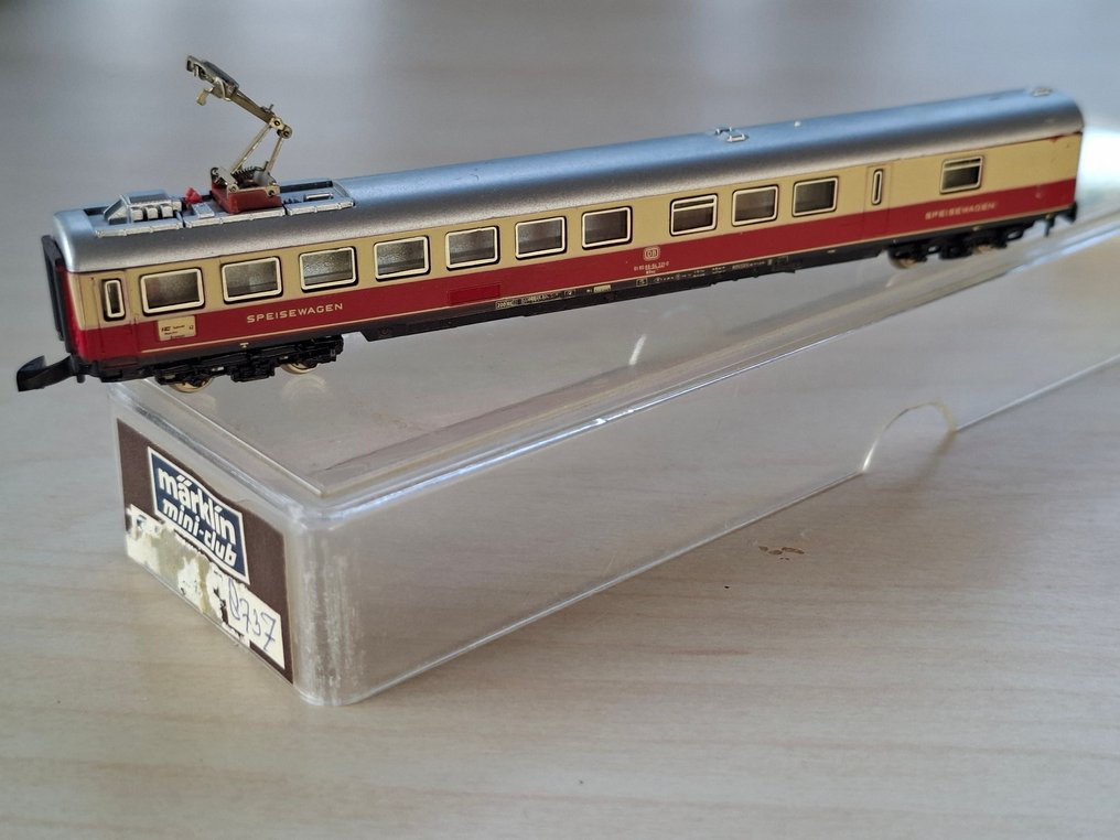 Märklin Z - 8724, -25, -26, -34, -36, -37 - 模型客運火車 (6) - 一套6节IC车厢的TEE - DB #4.3