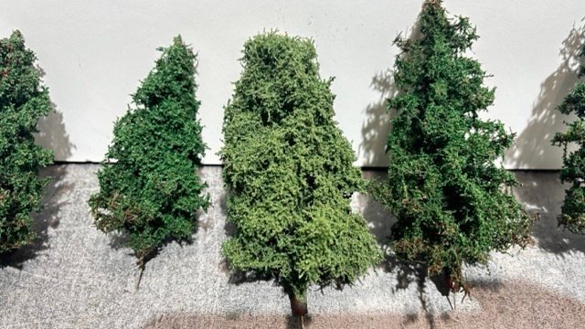 Ultra Realistische modelbouw bomen H0, N, TT - eigen productie - Model train scenery (5) - willow trees #3.2