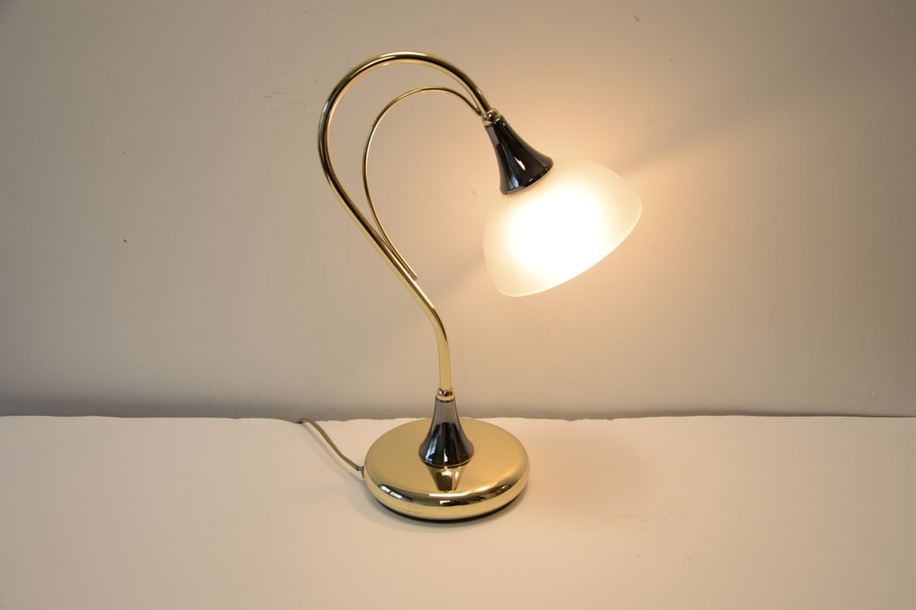 HERDA Amsterdam - Herwaarde & Daniels - Schreibtischlampe - Metall, Messing, Glas #4.3