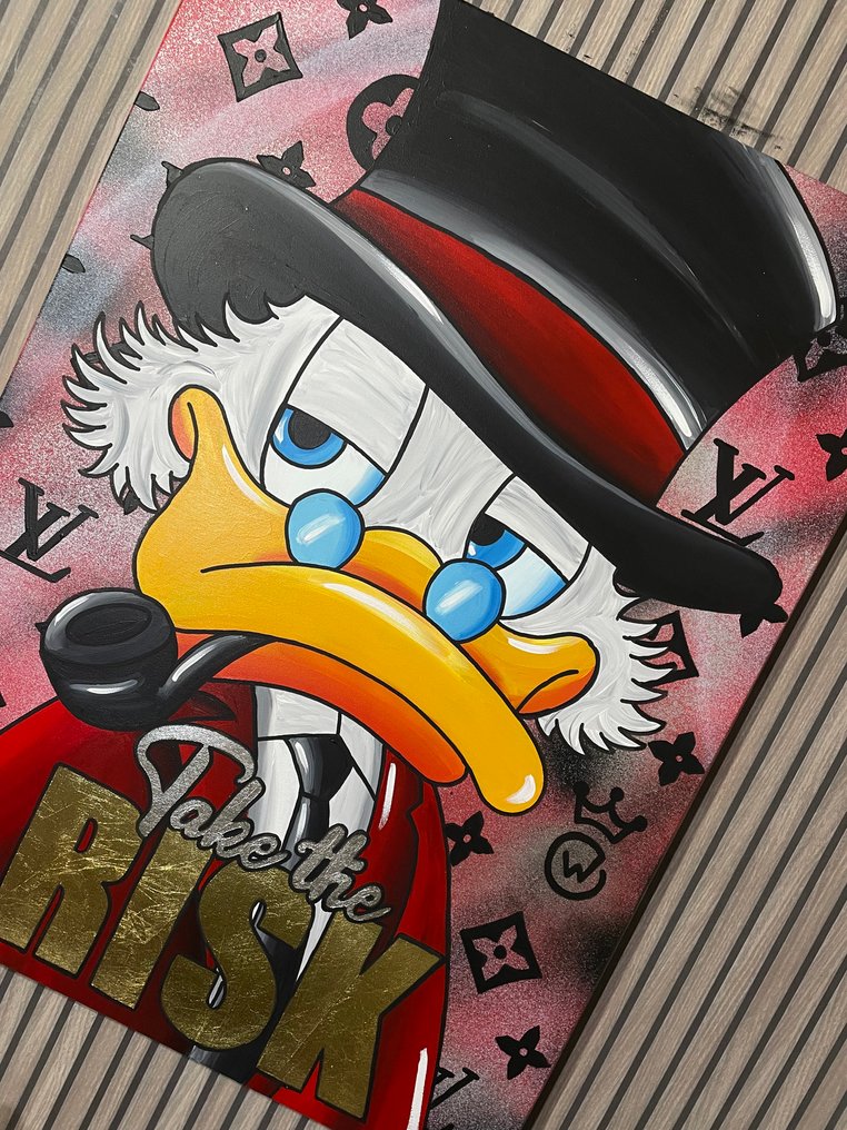 Xavier Van Walsem (1980) - Scrooge mcduck take the risk goldleaf #4.3