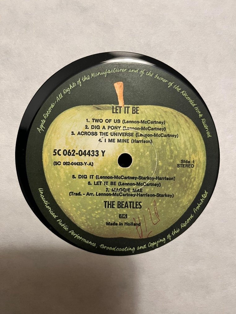Beatles - Let It Be - 1970 Dutch pressing - Άλμπουμ LP (μεμονωμένο αντικείμενο) - 1970 #2.1
