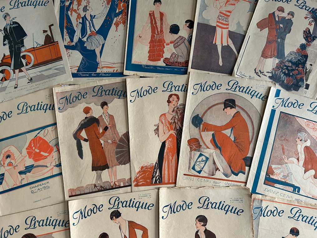 Meignoz (Illustrations) - Lot with 15 issues Mode Pratique - 1925-1926 #1.0